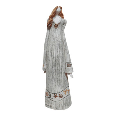 'Boho Serenity' Artistic Ceramic Woman