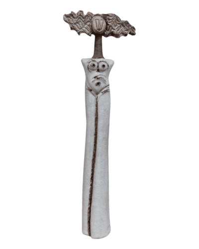 'Ancestral Presence' Abstract Ceramic Female Sculpture