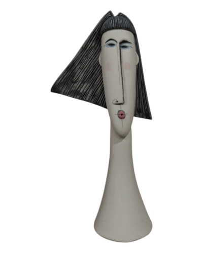 Contemporary Muse "Helen" Ceramic Mythology-Inspired Female Sculpture
