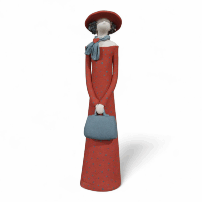 'Elegant woman's style' Decorative Ceramic Sculpture