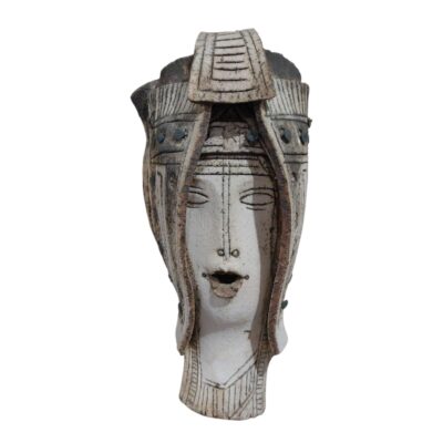 Warrior Grace - Ceramic Female Wall Mask