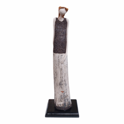 Twilight Elegance - Ceramic Woman Figurine