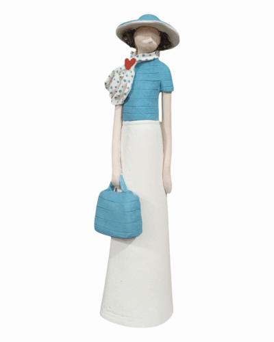 The Summer Muse - Handcrafted Ceramic Female Figurine
