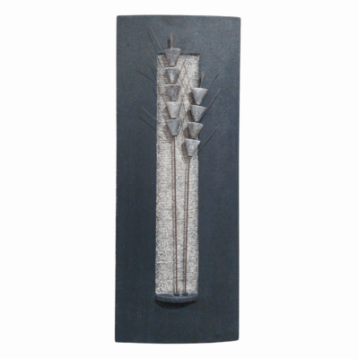 Nightfall Harvest - Handcrafted ceramic wall Art