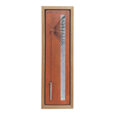 Resonance - Abstarct ceramic and wood wall Art