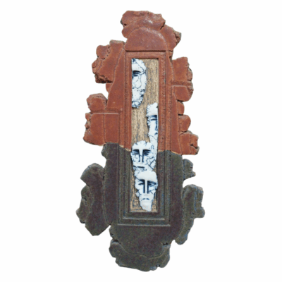 Divided Serenity - Contemporary Porcelain&Ceramic Wall Art