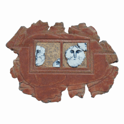 The View within - Porcelain Faces Ceramic Wall Art