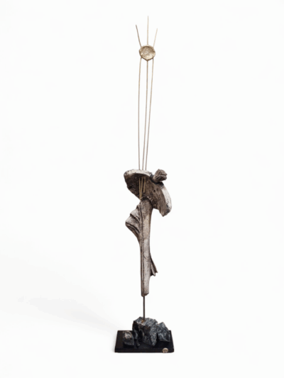 Contemporary Ceramic Mythology Sculpture - The flight of Icarus/Bound to the sun