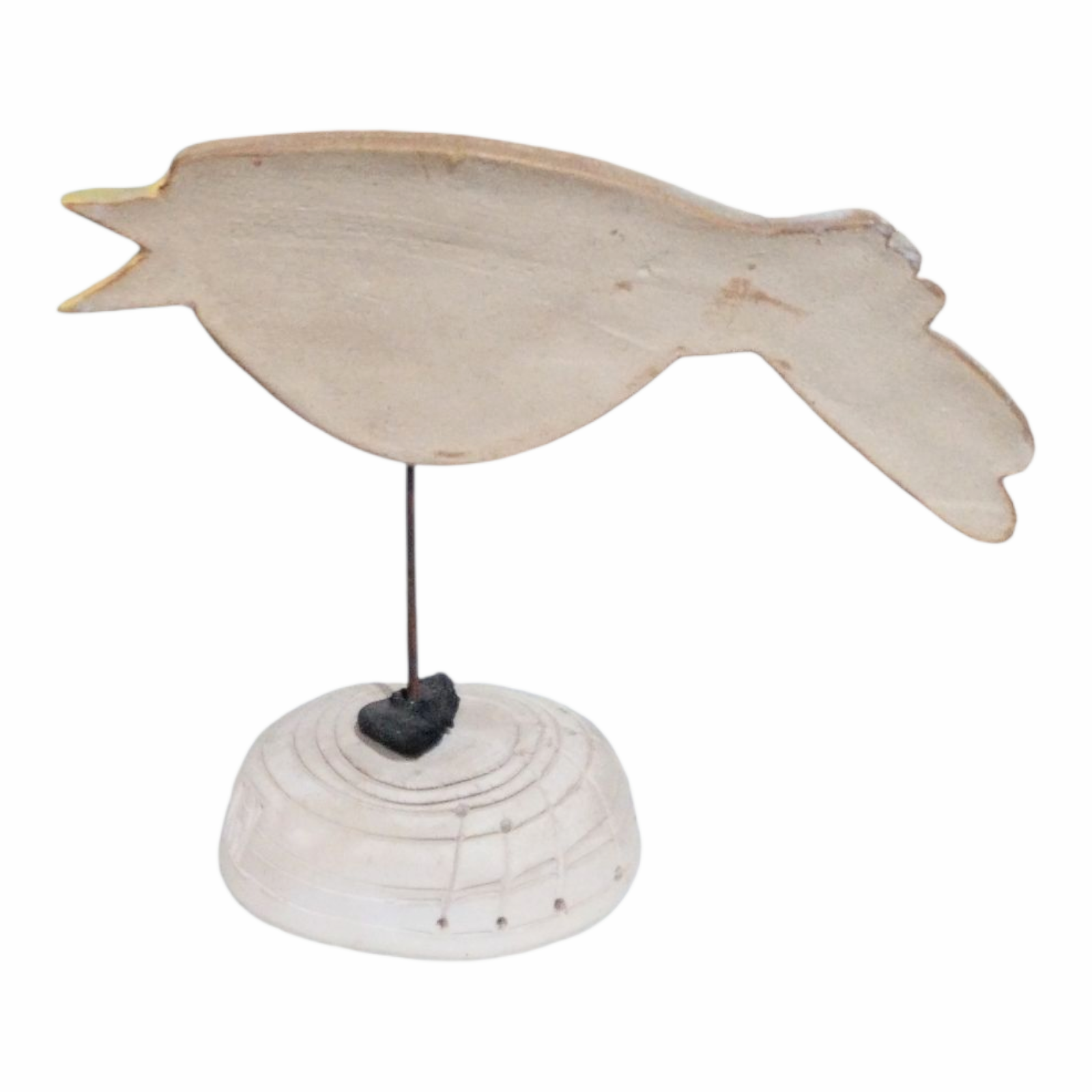 Wings of Earth - Artisan Ceramic Bird Sculpture - Image 3