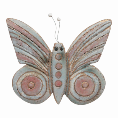 Wings of Becoming - Ceramic Butterfly Wall Art