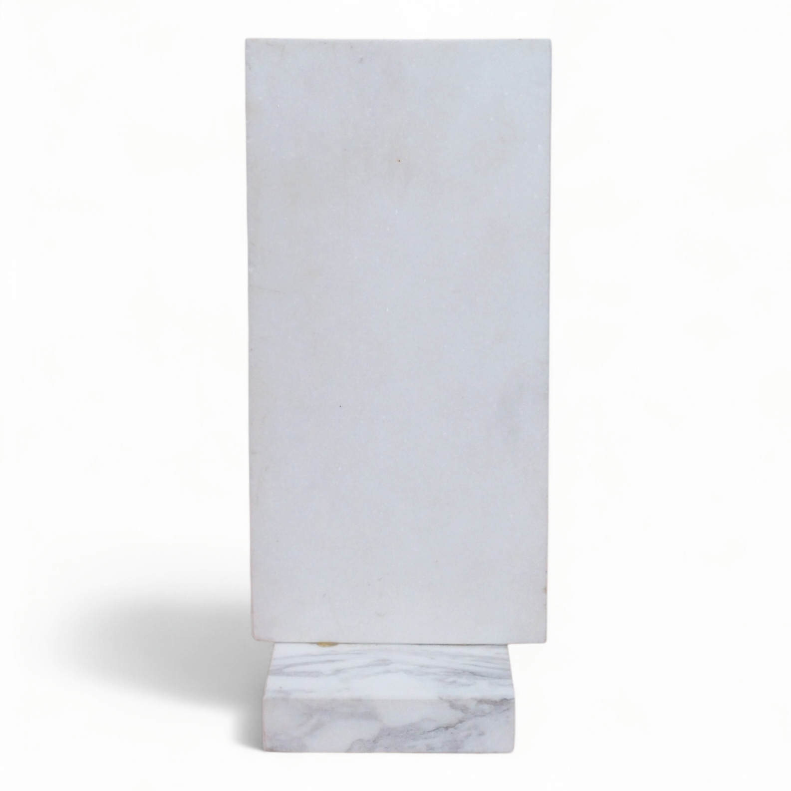 Bronze Face Fragment Sculpture on Marble - Image 3