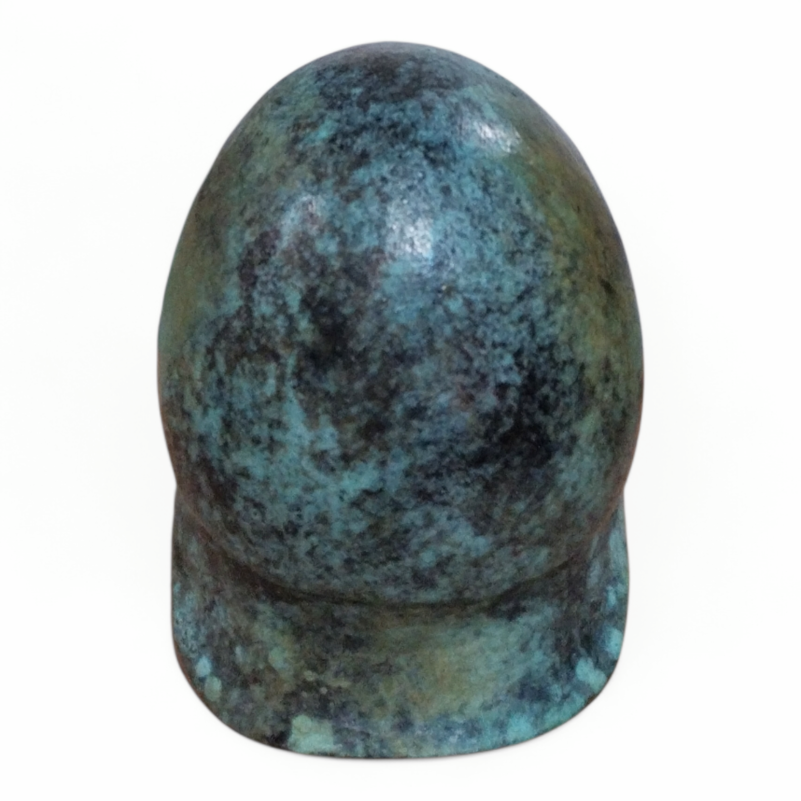 Spartan-Style Bronze Helmet - Ancient Greek Sculpture - Image 5